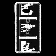 Coque Nokia Lumia 640 LTE humour panneau 2