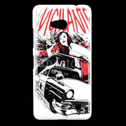 Coque Nokia Lumia 640 LTE Vigilante au féminin
