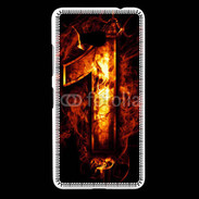 Coque Nokia Lumia 640 LTE Un en feu