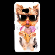 Coque Nokia Lumia 640 LTE Yorkshire avec un cornet de glace