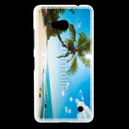 Coque Nokia Lumia 640 LTE Belle plage ensoleillée 1