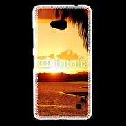Coque Nokia Lumia 640 LTE Fin de journée sur plage Bahia au Brésil
