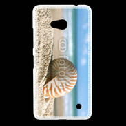 Coque Nokia Lumia 640 LTE Coquillage sur la plage 5