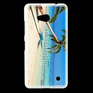 Coque Nokia Lumia 640 LTE Palmier sur la plage tropicale