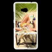 Coque Nokia Lumia 640 LTE Femme sexy à la plage 25