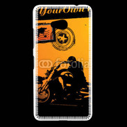 Coque Nokia Lumia 640 LTE motorcycle rider background