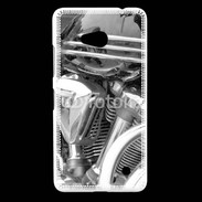 Coque Nokia Lumia 640 LTE Moto et chrome