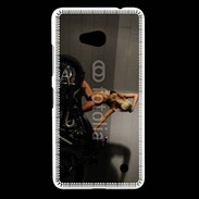 Coque Nokia Lumia 640 LTE Femme sexy moto 3