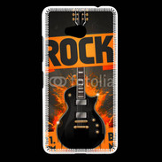 Coque Nokia Lumia 640 LTE Festival de rock orange
