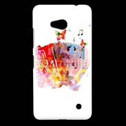 Coque Nokia Lumia 640 LTE Accordéon en dessin 25