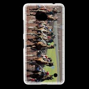 Coque Nokia Lumia 640 LTE Arrivée de course de trot en sulky