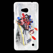 Coque Nokia Lumia 640 LTE Rafting en rivière très agitée 
