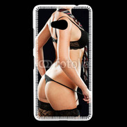 Coque Nokia Lumia 640 LTE Lingerie de charme avec cravate