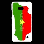 Coque Nokia Lumia 640 LTE drapeau Burkina Fasso