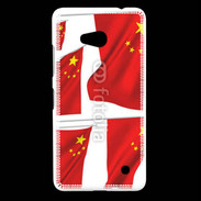 Coque Nokia Lumia 640 LTE drapeau Chinois