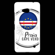 Coque Nokia Lumia 640 LTE Logo Cap Vert