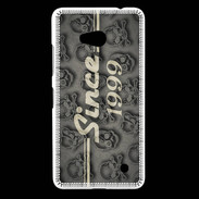 Coque Nokia Lumia 640 LTE Since crane gris 1999