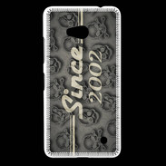 Coque Nokia Lumia 640 LTE Since crane gris 2002