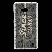 Coque Nokia Lumia 640 LTE Since crane gris 2003