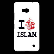 Coque Nokia Lumia 640 LTE I love Islam