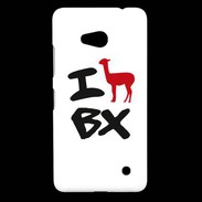 Coque Nokia Lumia 640 LTE I love Lama