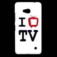 Coque Nokia Lumia 640 LTE I love TV