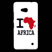 Coque Nokia Lumia 640 LTE I love Africa 2