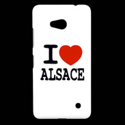 Coque Nokia Lumia 640 LTE I love Alsace