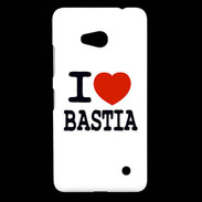 Coque Nokia Lumia 640 LTE I love Bastia