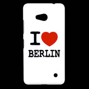 Coque Nokia Lumia 640 LTE I love Berlin