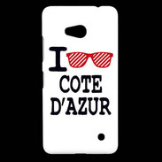 Coque Nokia Lumia 640 LTE I love Cote d'Azur 2