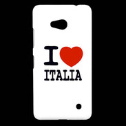 Coque Nokia Lumia 640 LTE I love Italia