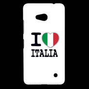 Coque Nokia Lumia 640 LTE I love Italia 2
