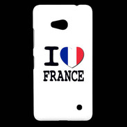 Coque Nokia Lumia 640 LTE I love France 2