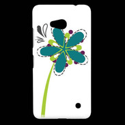 Coque Nokia Lumia 640 LTE fleurs 2
