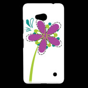 Coque Nokia Lumia 640 LTE fleurs 4