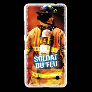 Coque Nokia Lumia 640 LTE Soldat du Feu ZG