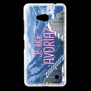 Coque Nokia Lumia 640 LTE Je ride Avoriaz ZG