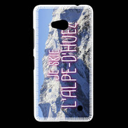 Coque Nokia Lumia 640 LTE Je skie l'Alpes d'Huez ZG