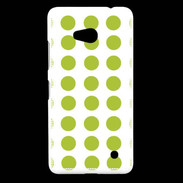 Coque Nokia Lumia 640 LTE pois vert clair