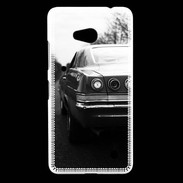Coque Nokia Lumia 640 LTE Voiture en noir et blanc PR 10