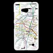 Coque Nokia Lumia 640 LTE Plan de métro de Paris