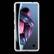 Coque Nokia Lumia 640 LTE Macaron mauve PR 10