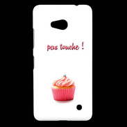 Coque Nokia Lumia 640 LTE Pas touché à mon Cupcake PR