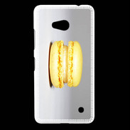 Coque Nokia Lumia 640 LTE Macaron vanille PR