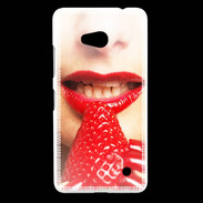 Coque Nokia Lumia 640 LTE Plaisir et fraise PR