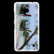Coque Nokia Lumia 640 LTE DP Barge en bord de plage 2