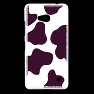 Coque Nokia Lumia 640 LTE vache prune