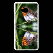 Coque Nokia Lumia 640 LTE DP oiseau mirroir