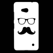 Coque Nokia Lumia 640 LTE moustache 3